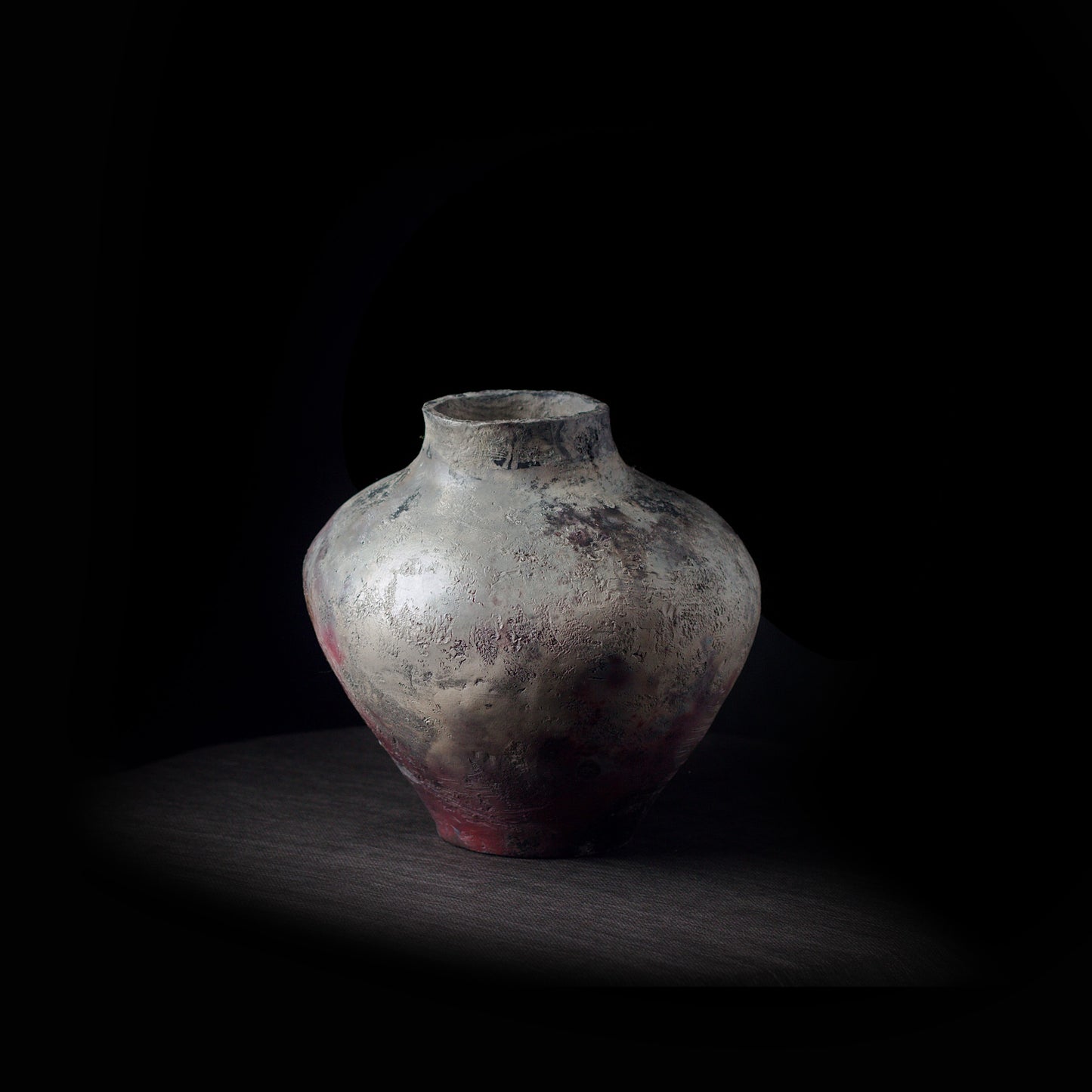 Pit fire, vase
