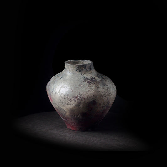 Pit fire, vase
