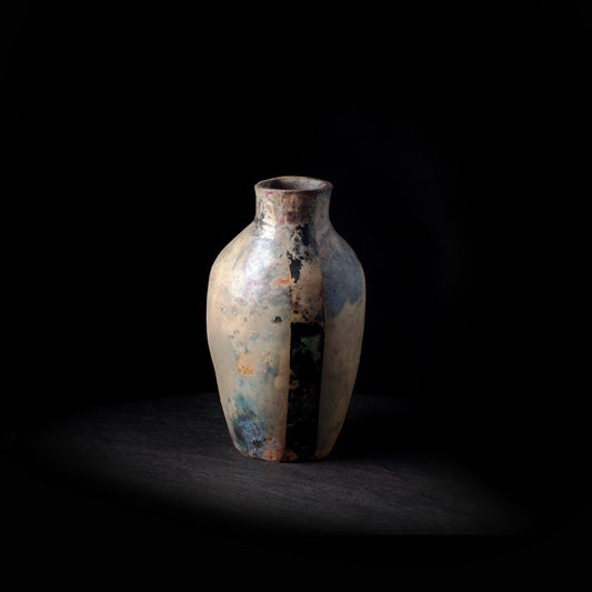 Pit fire, vase