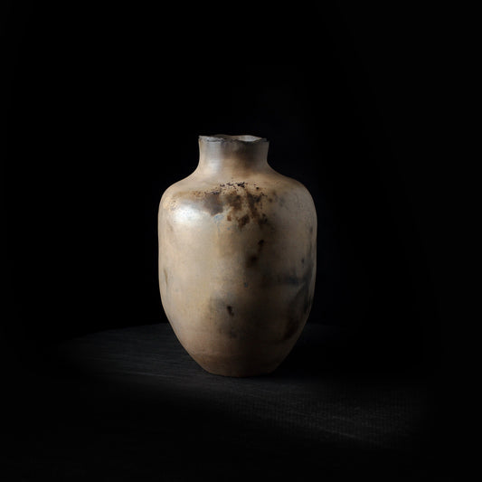 Pit fire, vase